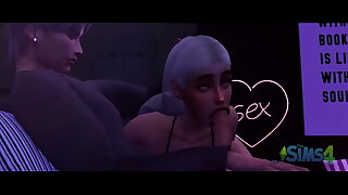 Sims 4 - Nice blowjob by my ex show one's age at home