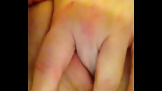 My ex-girlfriend spreading her niggardly little pussy and cumming be expeditious for me
